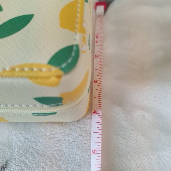 Nordstrom Lemon Pattern Yellow Square‎ Jewelry Travel Case Box 4.5” - Picture 11 of 11